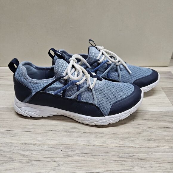 Vionic Womens Sneaker Tennis Shoes Blue Size 7.5 Lace Up - Picture 1 of 9